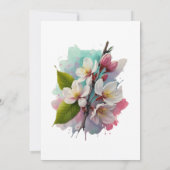 Safari Wild 1er anniversaire Invitations (Dos)