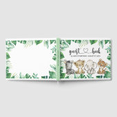 Safari Wild Animals Verjaardag Gastenboek (Volledig)