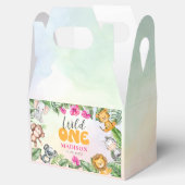 Safari Wild Een 1e Meisje Verjaardag Bedankdoosjes (Geopend)