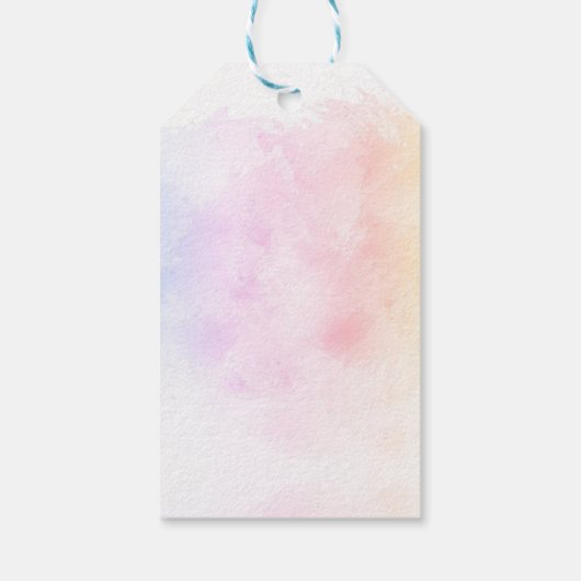 Safari Wild Eén eerste verjaardag Cadeaulabel (Achterkant)