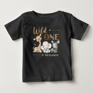 Safari Wild One Baby Animals 1e verjaardag