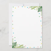 Safari Wild One Baby shower Invitation (Dos)