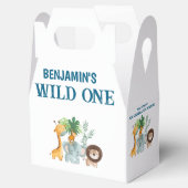 Safari Wild One Birthday  Bedankdoosjes (Geopend)