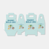 Safari Wild One Birthday  Bedankdoosjes (Uitgevouwen)