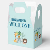 Safari Wild One Birthday  Bedankdoosjes (Geopend)