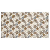 Safari Wildflowers - Moderne dierenprint Kussensloop (Voorkant-Links)