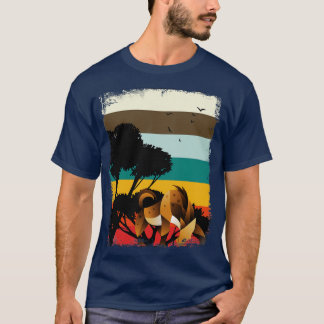 Safari Wildlife Africa Zoo Hyena T-shirt