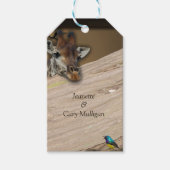 Safari Wildlife Gift Label Cadeaulabel (Voorkant)