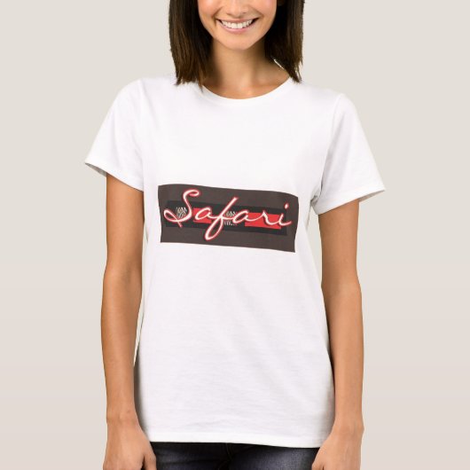 Safari zebra design t-shirts voor mannen, vrouwen  (Voorkant)