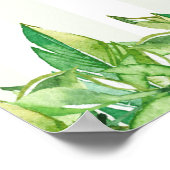 Safari Zoo Animal Poster Décoration murale (Coin)