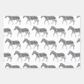 Safari Zoo Animaux Envelopper les feuilles de papi (Devant)