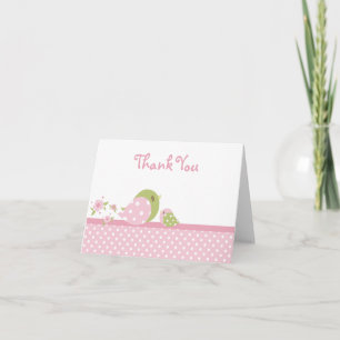 Safarie Babiez Birdie Bedankt Card-Girl
