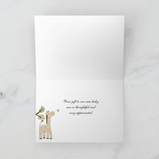 Safarri dankt u kaarten (Binnen)