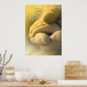 SAFE IN DIEU - Affiche religieuse chrétienne (Cuisine)