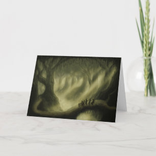 Safe Passage Fantasy Art wenskaart Kaart