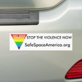Safe Space America Bumpersticker (Op auto)
