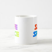 SAFE SPACE – Bold Rainbow Mug of Love (Centre)