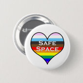 Safe Space Button (Voorkant /achterkant)