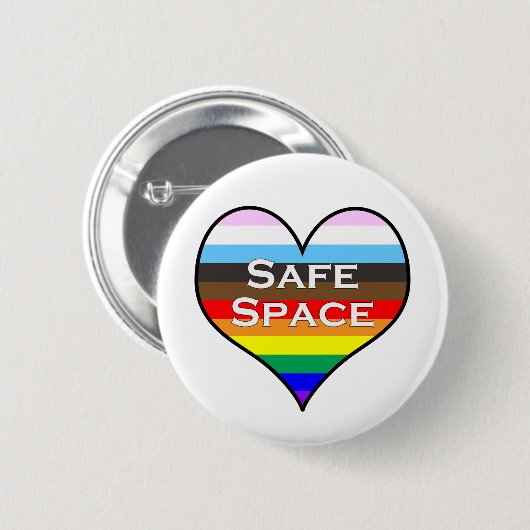 Safe Space Button (Voorkant /achterkant)