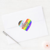 Safe Space Heart Sticker Sheet (Envelop)