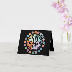 Safe Space LGBTQ-vriendelijke trotse bondgenoot Kaart