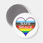 Safe Space Magnet Magneet (Voorkant / Achterkant)