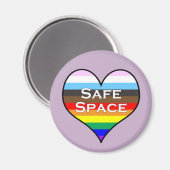 Safe Space Magnet Magneet (Voorkant / Achterkant)