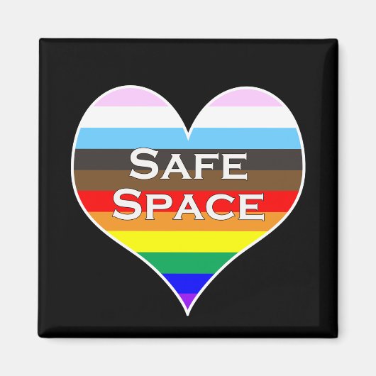Safe Space Magnet Magneet (Voorkant)