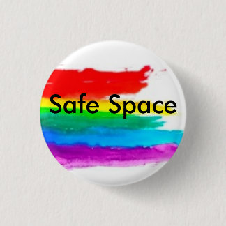 Safe Space Pin Ronde Button 3,2 Cm