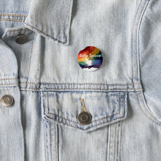 Safe Space Pin Ronde Button 3,2 Cm (In situ)