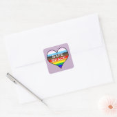 Safe Space Square Sticker (Envelop)