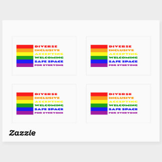 Safe Space Sticker LGBTQ+ sticker