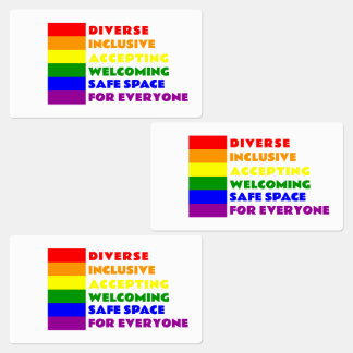 Safe Space Sticker LGBTQ+ sticker