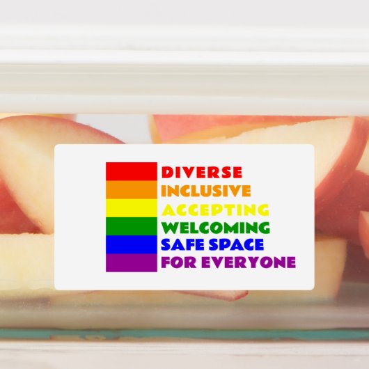 Safe Space Sticker LGBTQ+ sticker (Aangebracht)