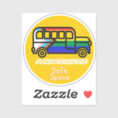 Safe space Yellow Sticker (Vel)