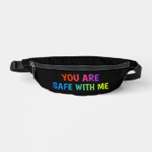 Safe Strides – Sac banane Pride (Recto)