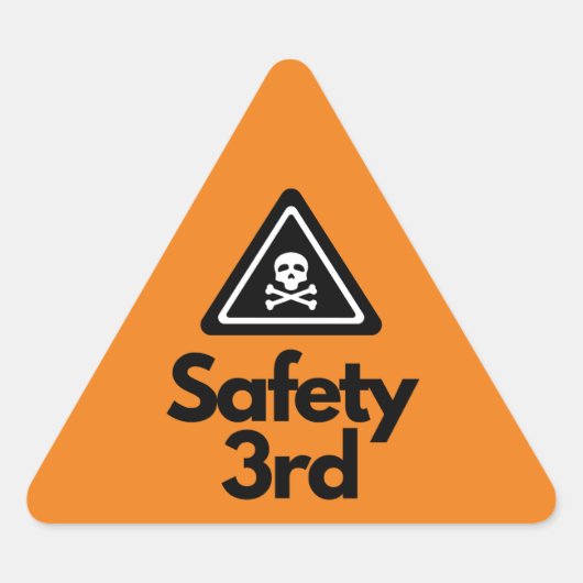 Safety 3rd Sticker (Voorkant)