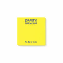 Safety Award Note
