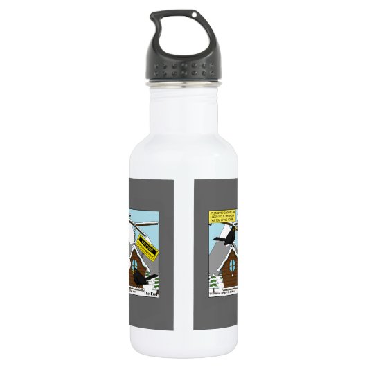 Safety First Come Waterfles (Achterkant)