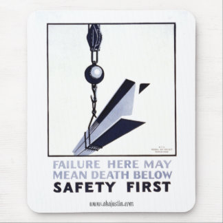 Safety First Mousepad Muismat