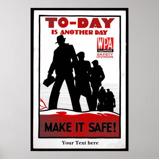 Safety in the Workplace Poster (Devant)