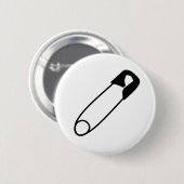 Safety Pin Solidarity Button (Voorkant /achterkant)