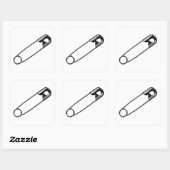 Safety Pin Sticker (Vel)