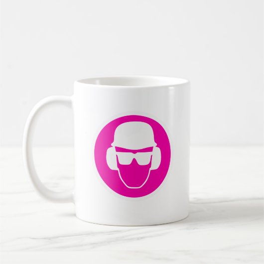 #SafetyGirl-merkartikelen Koffiemok (Links)