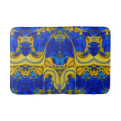 Saffier Blauwe Avatar Serpentine Badmat (Voorkant)
