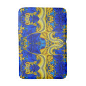 Saffier Blauwe Avatar Serpentine Badmat (Voorkant Verticaal)