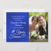 Saffier Jubileum Harten JAAR IN DE EEUWIGHEID Kaart (Voorkant)