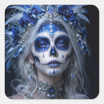 Saffier Maan Calavera – Blauwe Hemel