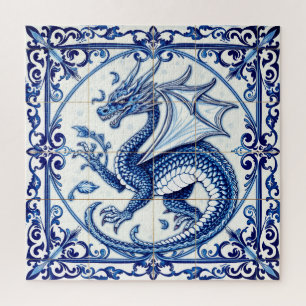 saffier maan draak puzzel