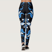 saffier mandala leggings (Achterkant)